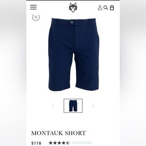 Mens Greyson Short sz34 Blue